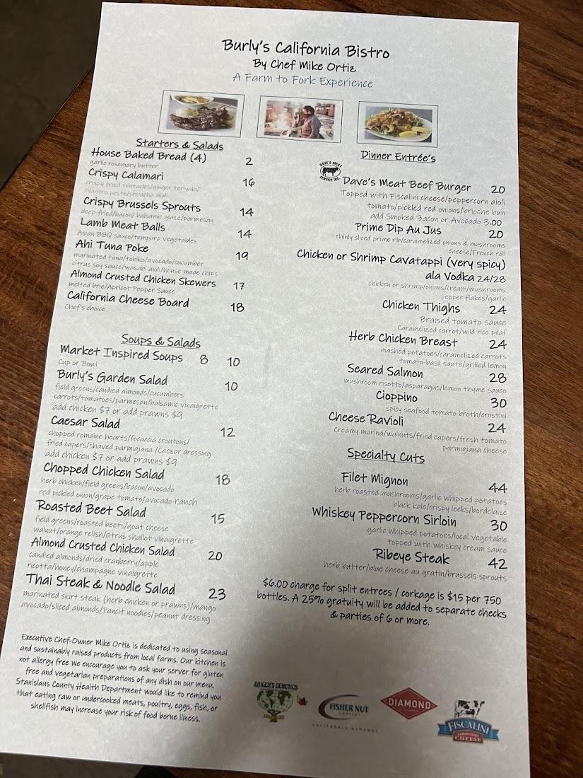 Burly's California Bistro